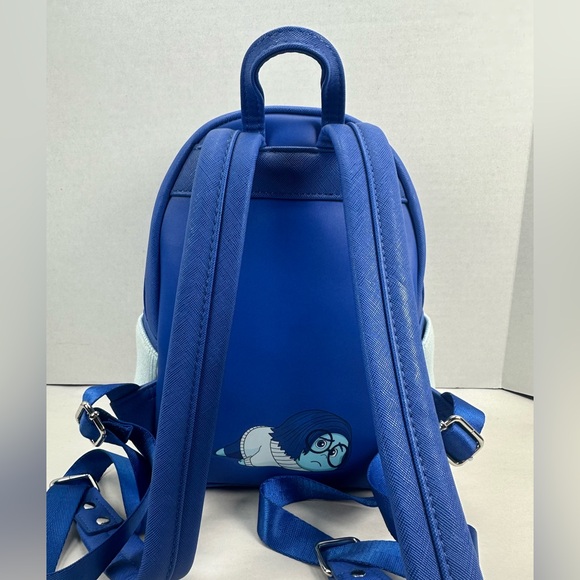 Loungefly Disney Pixar Inside Out Sadness Cosplay Bundle- Authentic - Picture 9 of 11